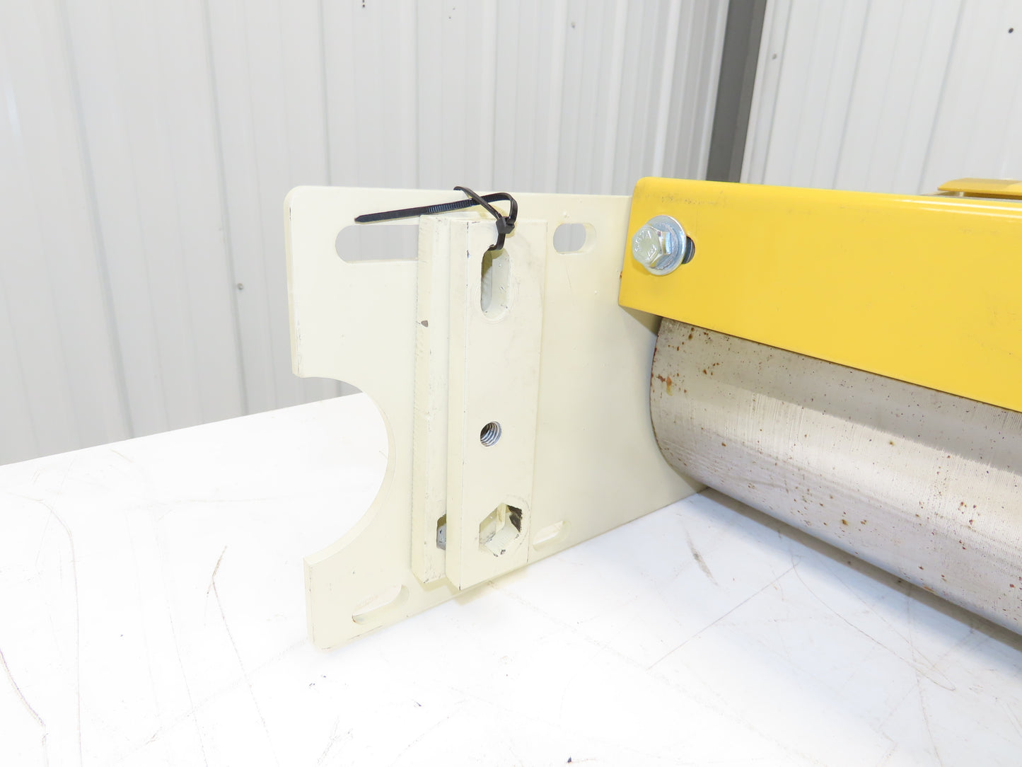 Hytrol 30" Double Tail Pulley Belt Conveyor Nose-Over Chain Drive Beige 27"BF