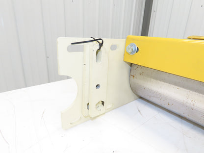 Hytrol 30" Double Tail Pulley Belt Conveyor Nose-Over Chain Drive Beige 27"BF