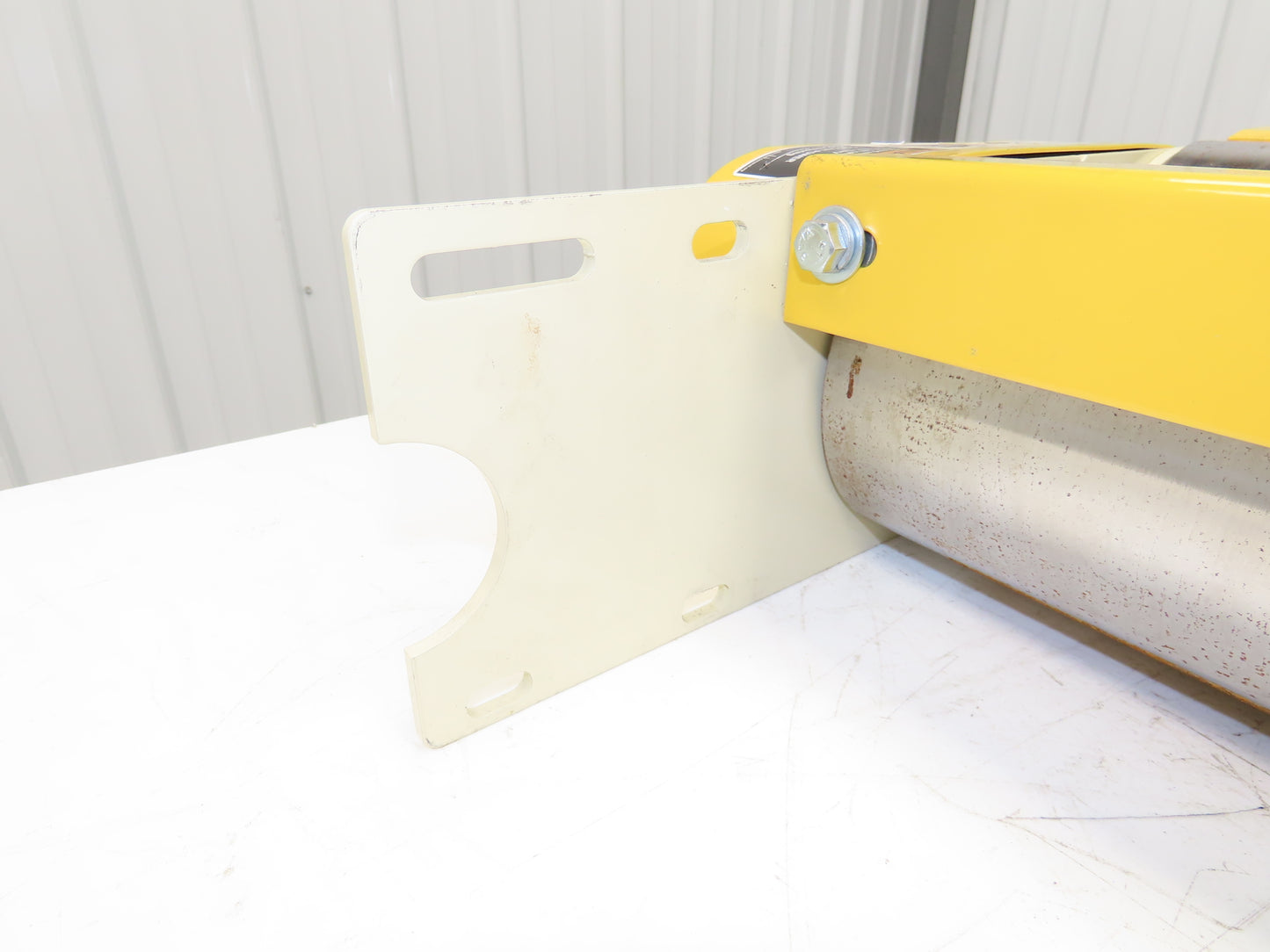 Hytrol 30" Double Tail Pulley Belt Conveyor Nose-Over Chain Drive Beige 27"BF