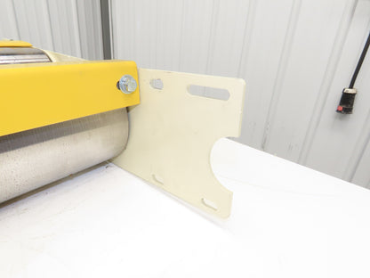 Hytrol 30" Double Tail Pulley Belt Conveyor Nose-Over Chain Drive Beige 27"BF