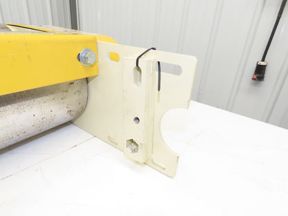 Hytrol 30" Double Tail Pulley Belt Conveyor Nose-Over Chain Drive Beige 27"BF