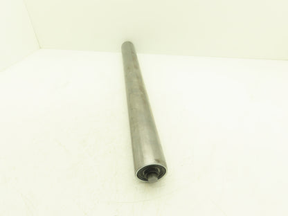 Hytrol 2.5"x 26" Snub Idler Gravity Conveyor Roller 11/16" Hex Axle