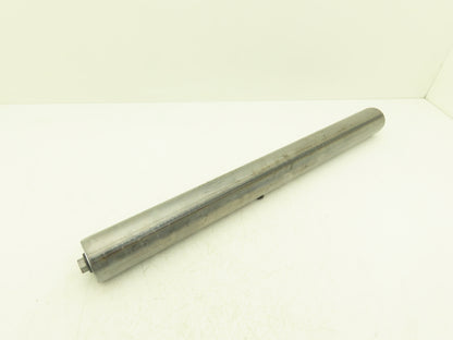 Hytrol 2.5"x 26" Snub Idler Gravity Conveyor Roller 11/16" Hex Axle