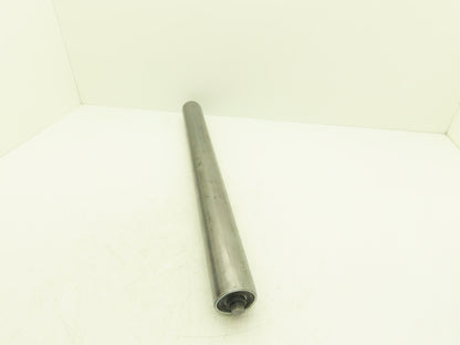 Hytrol 2.5"x 26" Snub Idler Gravity Conveyor Roller 11/16" Hex Axle