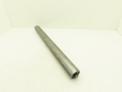 Hytrol 2.5"x 26" Snub Idler Gravity Conveyor Roller 11/16" Hex Axle