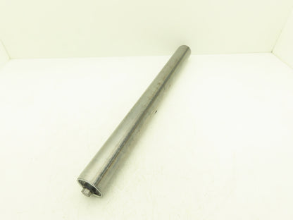 Hytrol 2.5"x 26" Snub Idler Gravity Conveyor Roller 11/16" Hex Axle