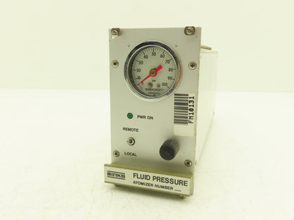 Binks BC101 Electrostatic Atomizer Fluid Pressure Control Unit 100psi