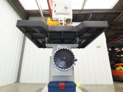 Cantek SR-750 Pneumatic Overarm Pin Router 29.5" Throat 7.5Hp 460V Motor