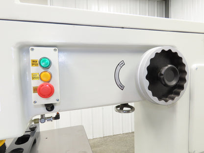 Cantek SR-750 Pneumatic Overarm Pin Router 29.5" Throat 7.5Hp 460V Motor