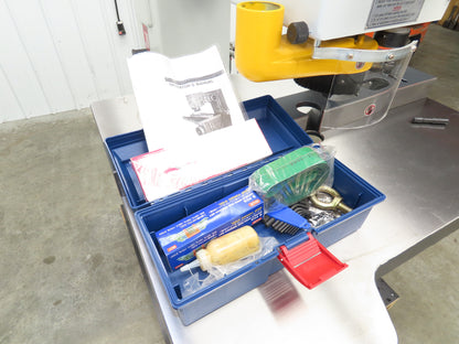 Cantek SR-750 Pneumatic Overarm Pin Router 29.5" Throat 7.5Hp 460V Motor