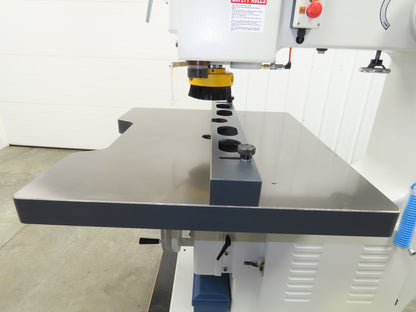 Cantek SR-750 Pneumatic Overarm Pin Router 29.5" Throat 7.5Hp 460V Motor