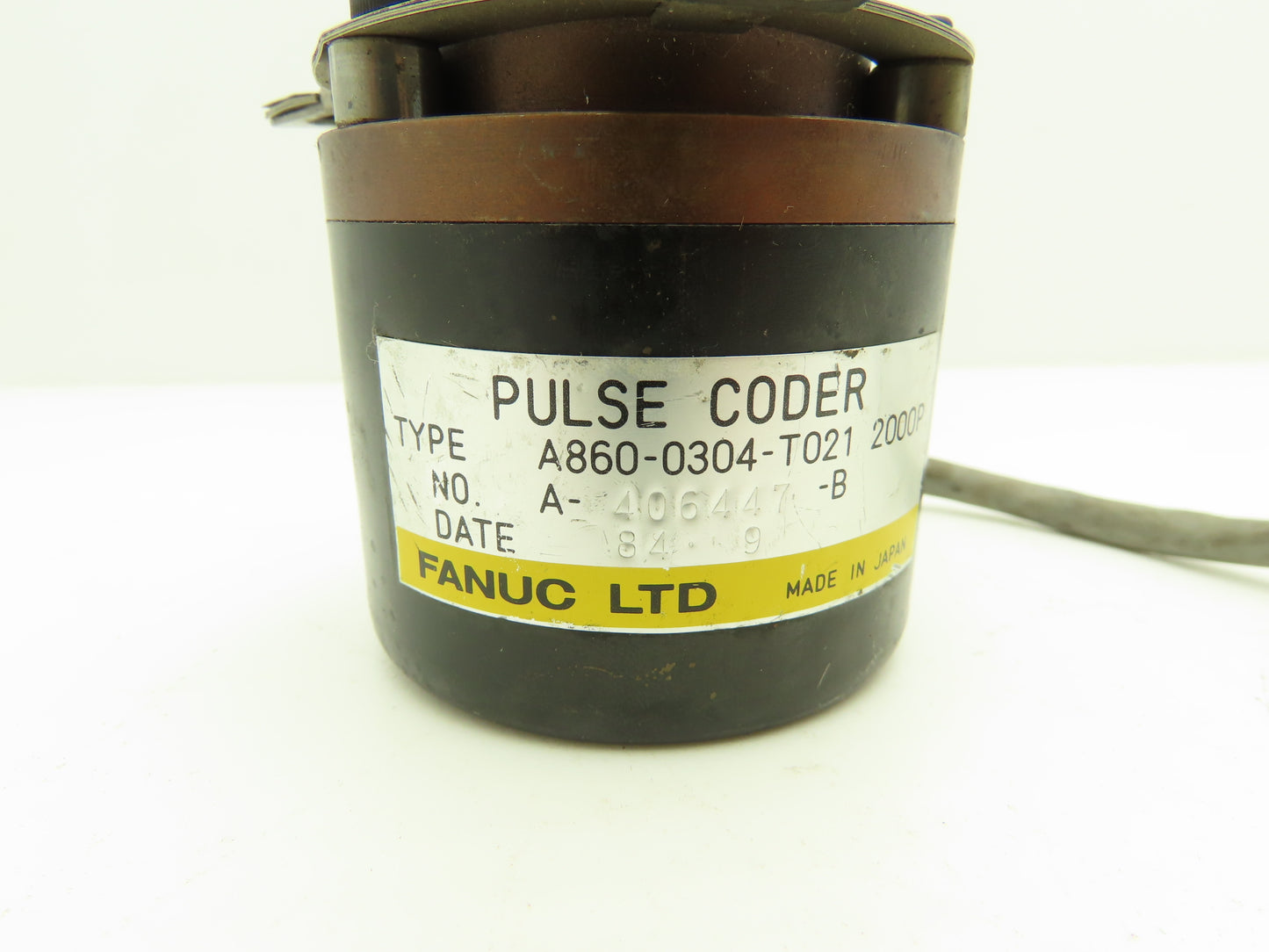 Fanuc A860-0304-T021 Pulse Coder Rotary Encoder 2000P Hollow Shaft