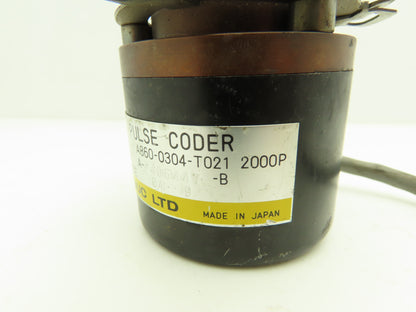 Fanuc A860-0304-T021 Pulse Coder Rotary Encoder 2000P Hollow Shaft