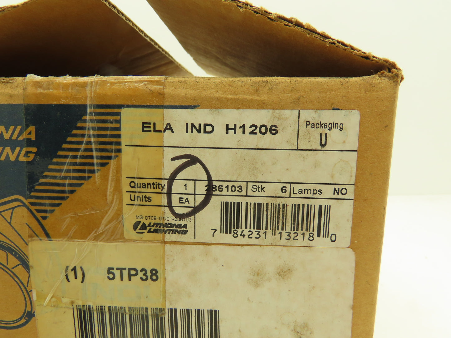 Lithonia Lighting ELA IND H1206 Remote Halogen Emergency Light Head 6V