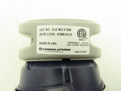 Lithonia Lighting ELA IND H1206 Remote Halogen Emergency Light Head 6V