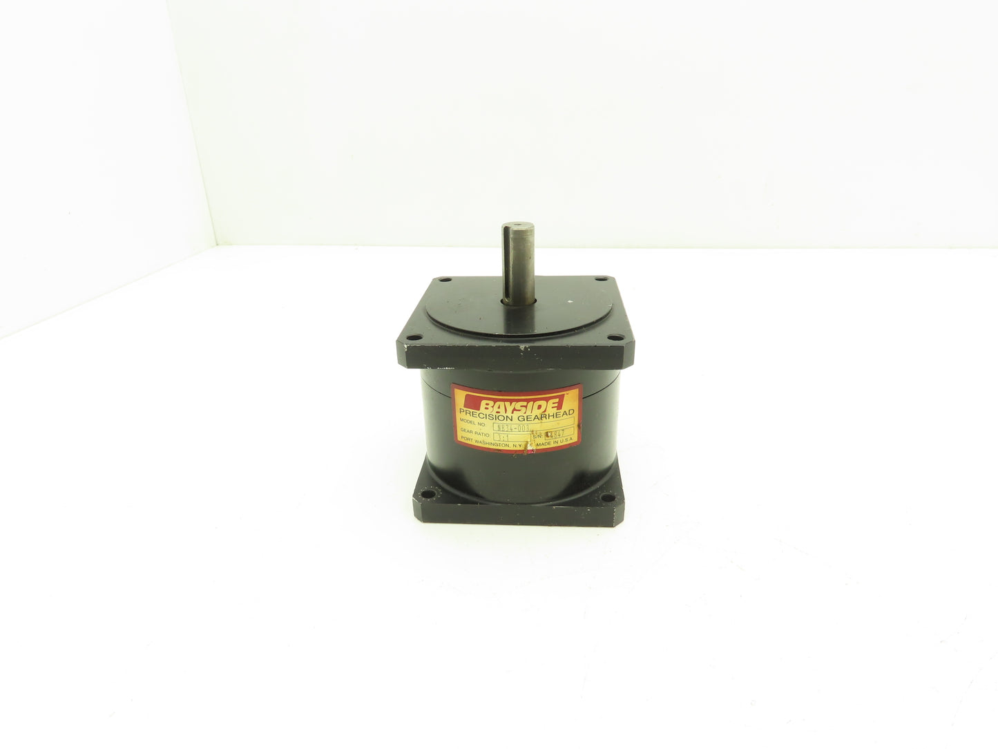 Bayside NE34-003 Inline Gearbox 3:1 Ratio Planetary Gearhead Reducer