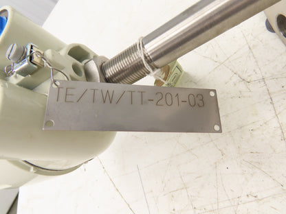 ABB V10405-P13550FL1USUXXXX04 TE/TW/TT Temp Sensor 2"Flanged 14.5"Probe 0-200°C