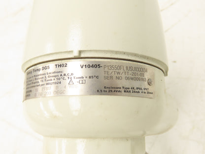 ABB V10405-P13550FL1USUXXXX04 TE/TW/TT Temp Sensor 2"Flanged 14.5"Probe 0-200°C
