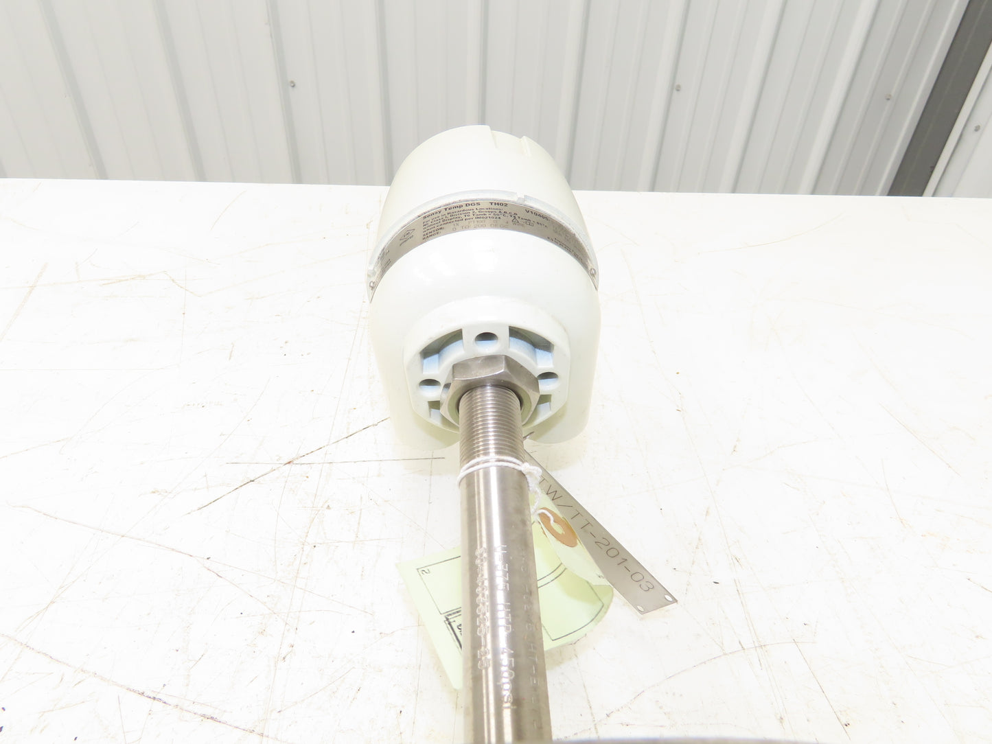 ABB V10405-P13550FL1USUXXXX04 TE/TW/TT Temp Sensor 2"Flanged 14.5"Probe 0-200°C