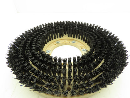 Trupar America TE222320 14" Medium Poly Brush for Rotary Floor Scrubber