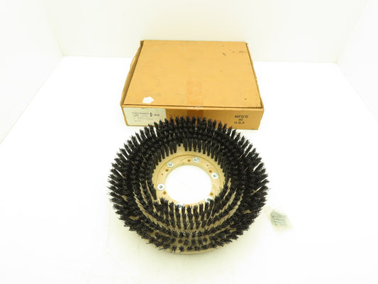 Trupar America TE222320 14" Medium Poly Brush for Rotary Floor Scrubber