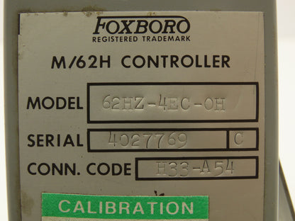 Foxboro 62HZ-4EC-OH M/62H Controller 120VAC 50/60Hz 10-50mA Output