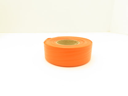 Orange High Visibility Flagging Tape Vinyl Non-Sticky 30mm Lot of 60 Rolls