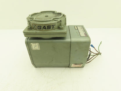 Gast DOA-P101-FB Oilless Compressor Vacuum Pump 1/4"npt 115V