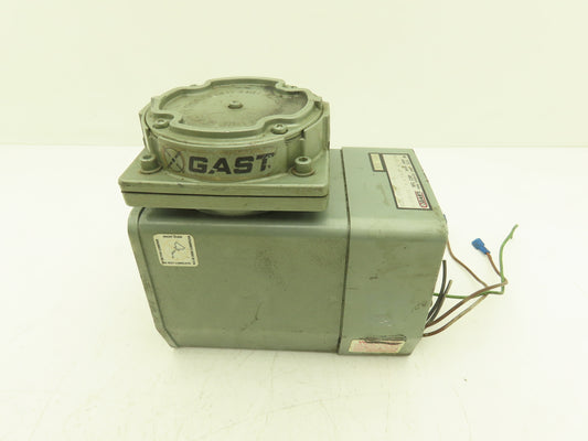 Gast DOA-P101-FB Oilless Compressor Vacuum Pump 1/4"npt 115V