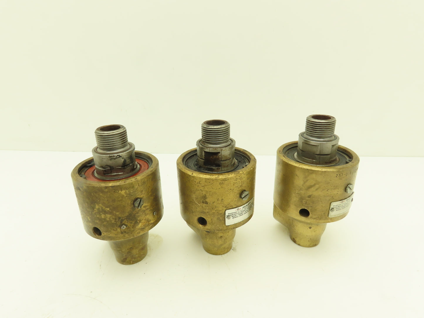 Deublin 257-098-135290 Rotary Union 1"UNS RH Rotor x 1/2"NPT  Lot of 3  *READ*