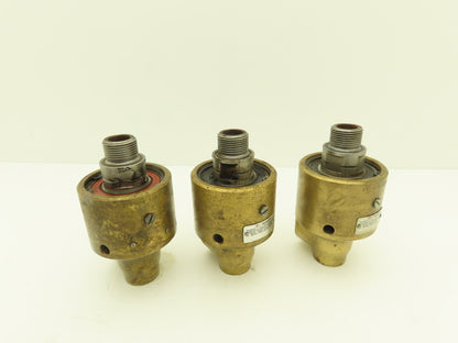 Deublin 257-098-135290 Rotary Union 1"UNS RH Rotor x 1/2"NPT  Lot of 3  *READ*