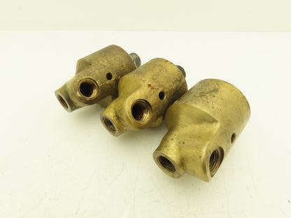 Deublin 257-098-135290 Rotary Union 1"UNS RH Rotor x 1/2"NPT  Lot of 3  *READ*