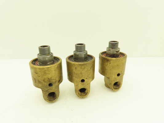 Deublin 257-098-135290 Rotary Union 1"UNS RH x 1/2"NPT  Lot of 3  *Bad Bearings*