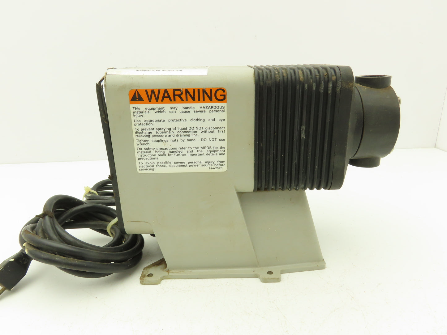 Wallace & Tiernan Premia 75 Metering Pump 2.5 GPH 150psi 115V P75MPM7RAKTTAA5X