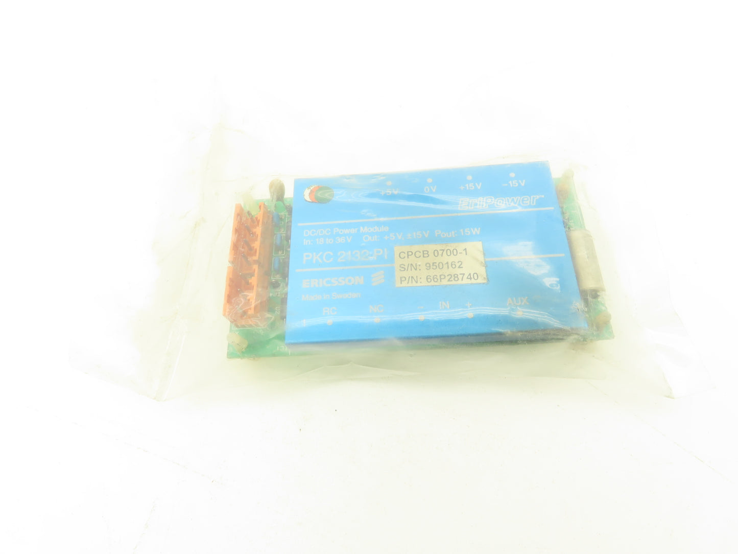 Ericsson PKC 2132 PI EriPower DC/DC Power Supply Module 18-36V Input 5V Output