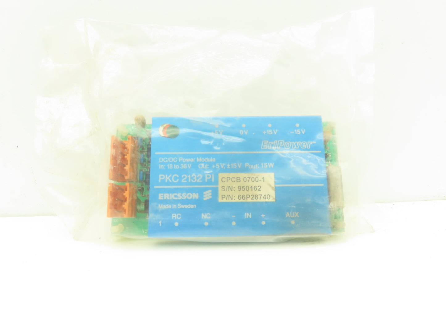 Ericsson PKC 2132 PI EriPower DC/DC Power Supply Module 18-36V Input 5V Output