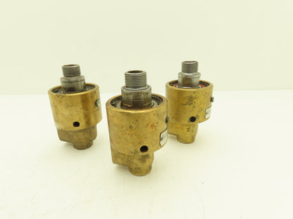 Deublin 257-098-135 Rotary Union 1"UNS RH x 1/2"NPT  Lot of 3  *Bad Bearings*