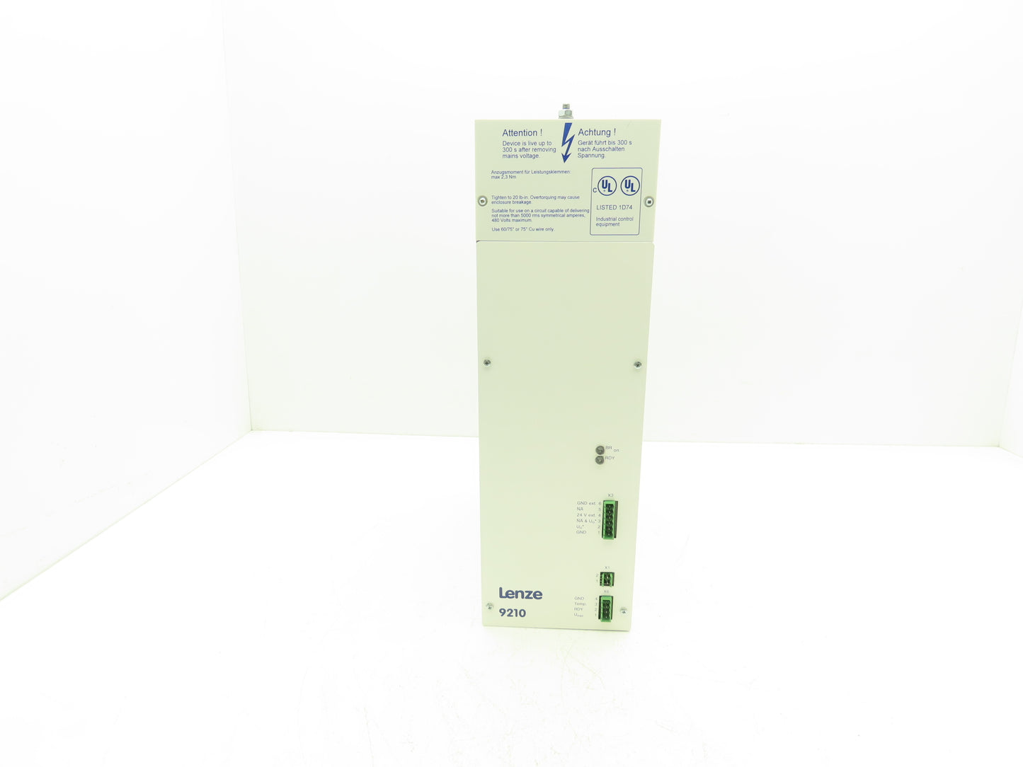 Lenze Servo Controller Power Supply 400/480VAC In 540/650VDC Out 7/7142/18220