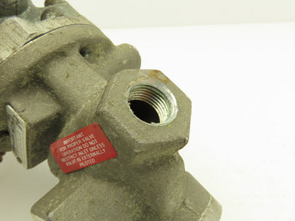 Parker N3153N04553P Pneumatic Solenoid Valve 120V 140psi 3/8"npt K065N03553