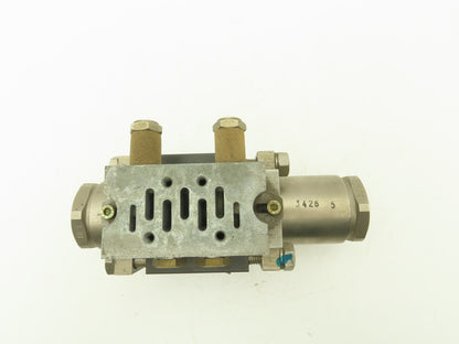 Coax VMK 20 NC Pneumatic Coaxial Valve 2/2-Way Normally Closed 3/4"NPT Steel