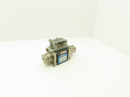 Coax VMK 20 NC Pneumatic Coaxial Valve 2/2-Way Normally Closed 3/4"NPT Steel