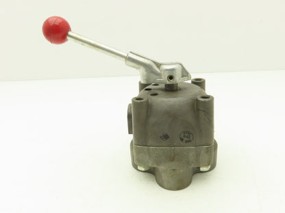 Barksdale 9083S0A03 Manual Directional Valve 3-Pos 500psi 1/2"npt Low Pressure