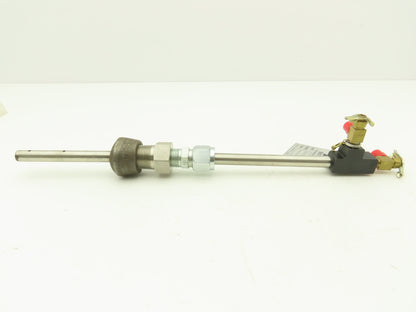 Taco Sentinel 7031-5  8" Tube Flow Meter Station 3/4"x1/2"NPT 16.5"OAL
