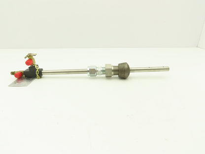 Taco Sentinel 7031-5  8" Tube Flow Meter Station 3/4"x1/2"NPT 16.5"OAL