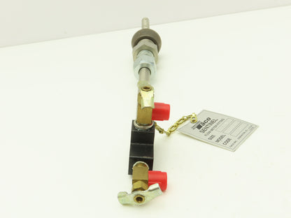 Taco Sentinel 7031-5  8" Tube Flow Meter Station 3/4"x1/2"NPT 16.5"OAL