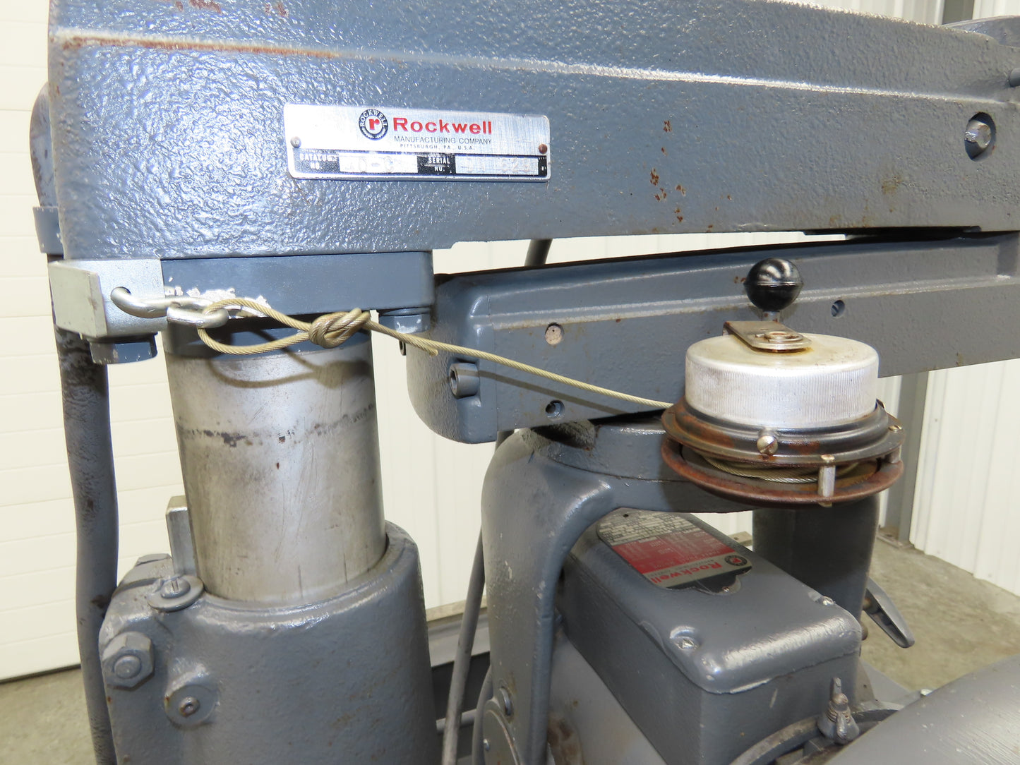 Delta Rockwell Vintage Radial Arm Saw 12" Blade 5Hp Motor 20" Rip 230/460V 3Ph