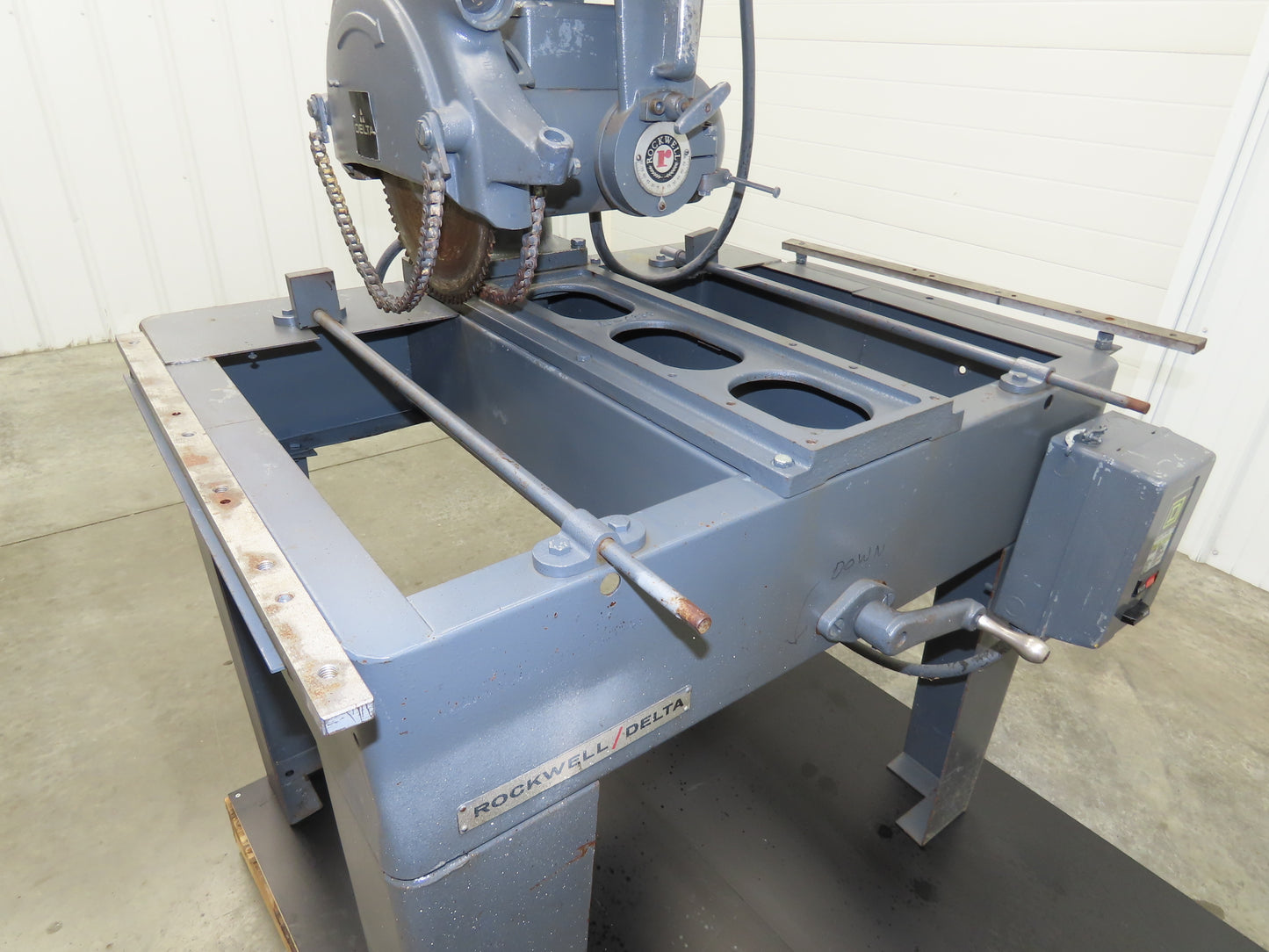 Delta Rockwell Vintage Radial Arm Saw 12" Blade 5Hp Motor 20" Rip 230/460V 3Ph