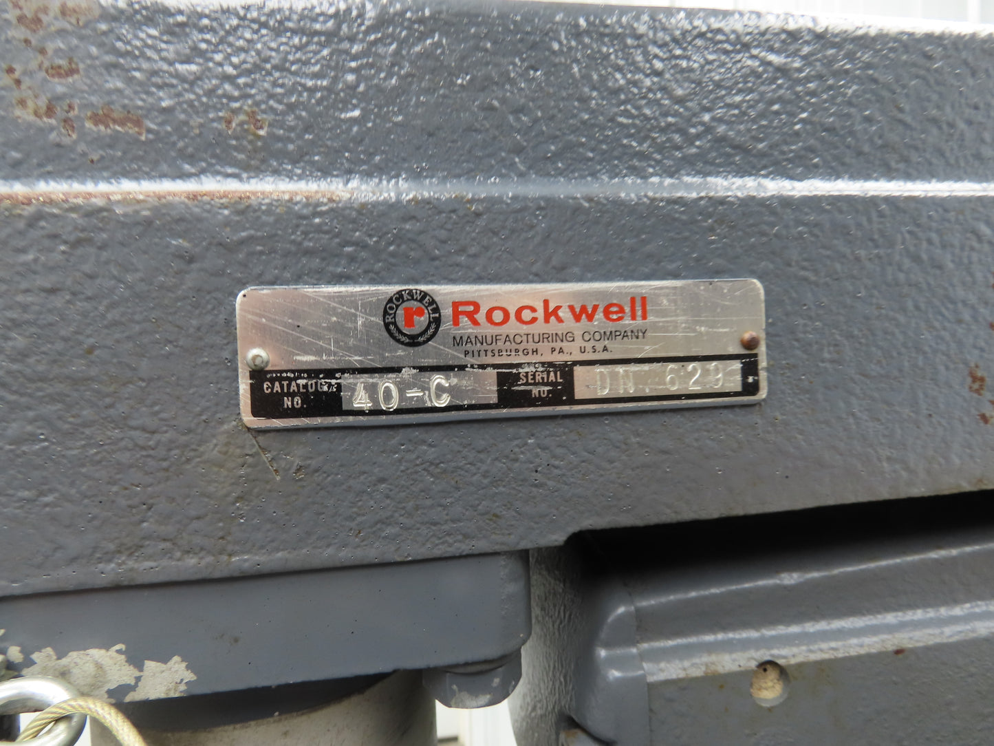 Delta Rockwell Vintage Radial Arm Saw 12" Blade 5Hp Motor 20" Rip 230/460V 3Ph