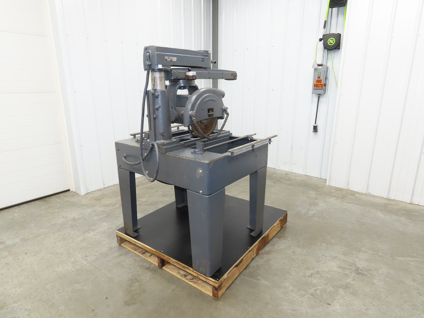 Delta Rockwell Vintage Radial Arm Saw 12" Blade 5Hp Motor 20" Rip 230/460V 3Ph