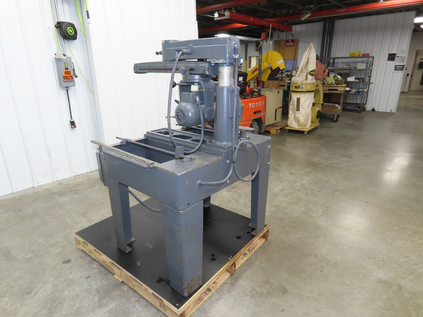 Delta Rockwell Vintage Radial Arm Saw 12" Blade 5Hp Motor 20" Rip 230/460V 3Ph